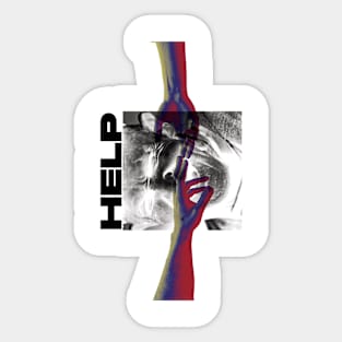 help Sticker